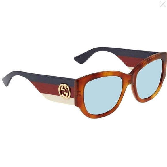 Gucci Havana 53mm Sunglasses! w/ case!